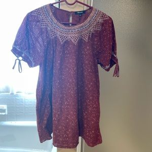 Madewell tunic blouse